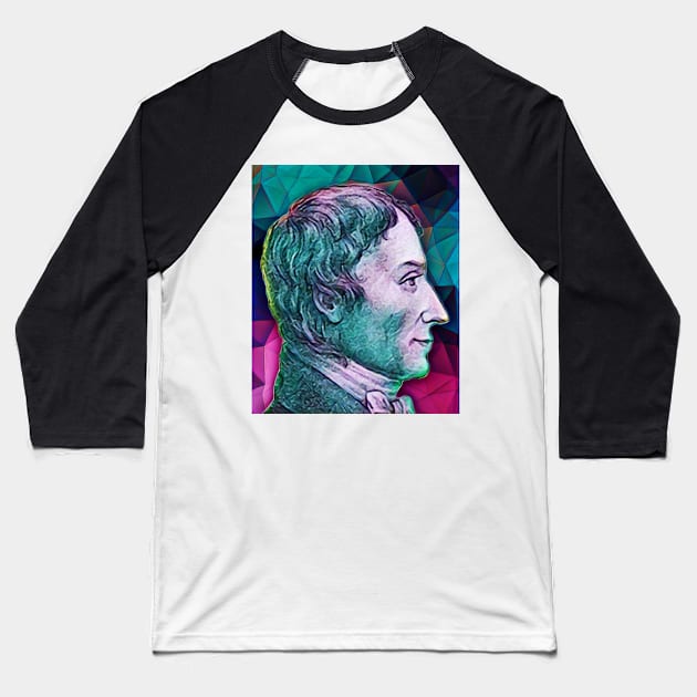 Anders Gustaf Ekeberg Portrait | Anders Gustaf Ekeberg Artwork 4 Baseball T-Shirt by JustLit